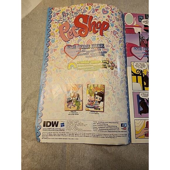 Littlest Pet Shop ADW #4 Ball Anderson Comedy Book by Georgia Ball 2014 Hasbro - Picture 4 of 6